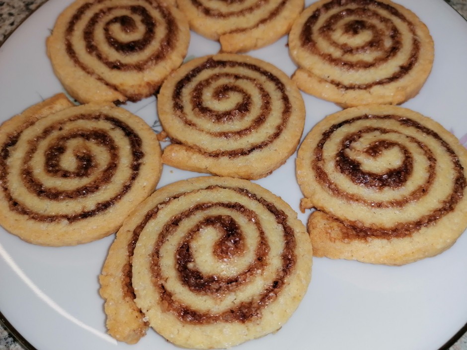 Zimtkekse aus Mürbteig