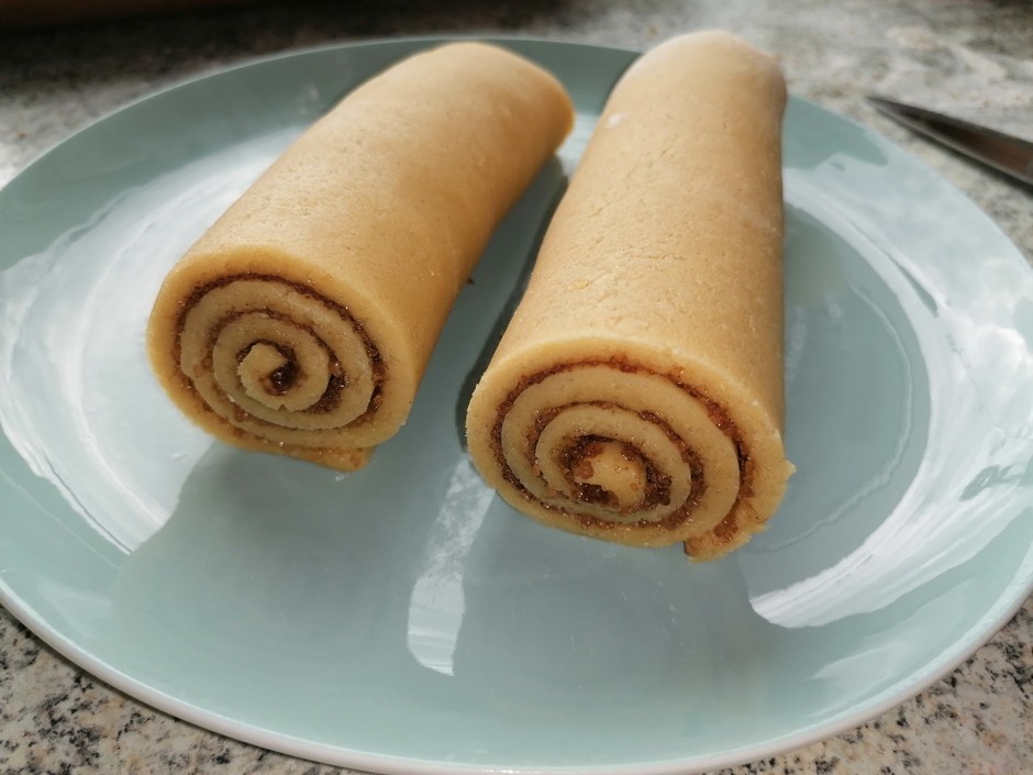 Zimtkekse aus Mürbteig