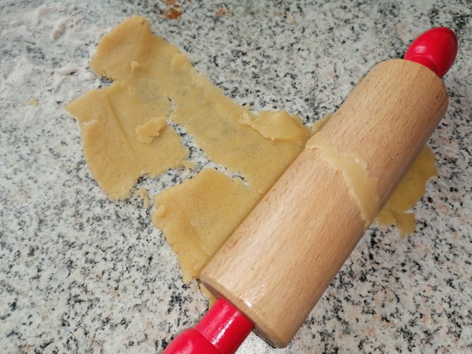 Zimtkekse aus Mürbteig