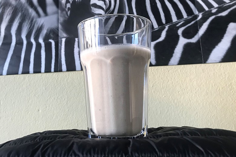 Vegane Bananenmilch