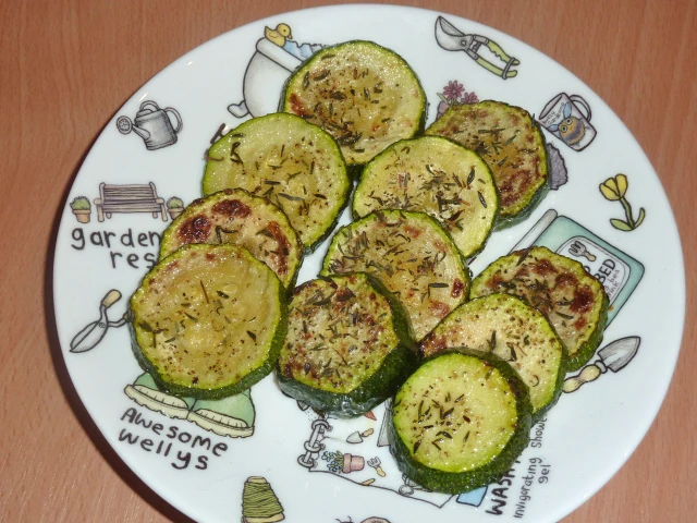 Gebackene Zucchini