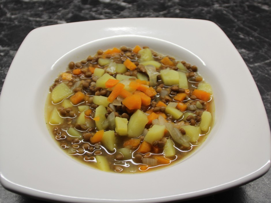 schnelle Linsensuppe