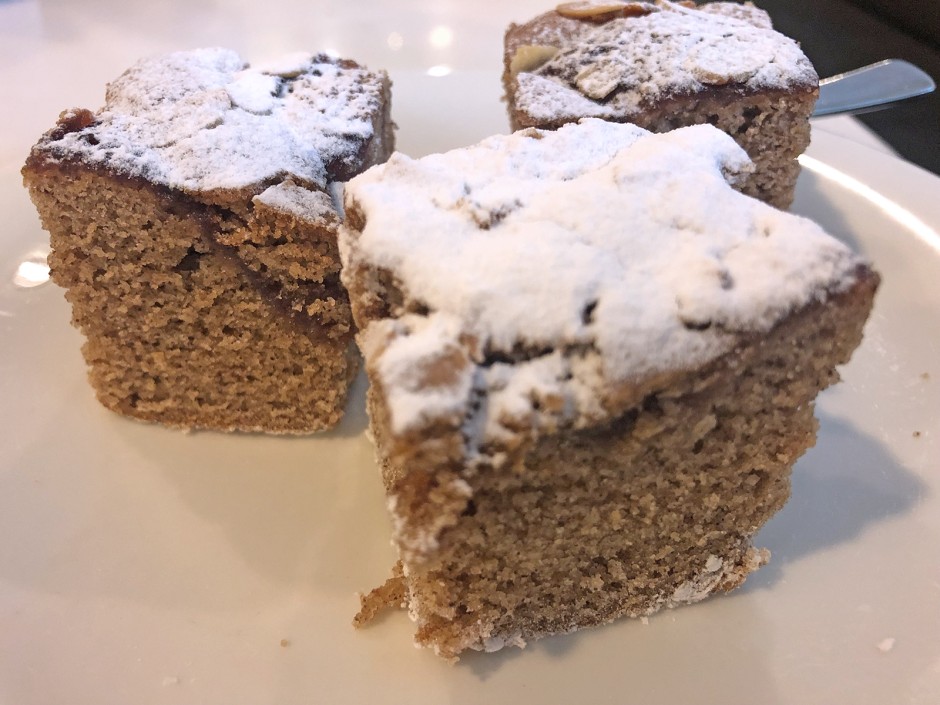 Apfel-Kakao-Schnitten