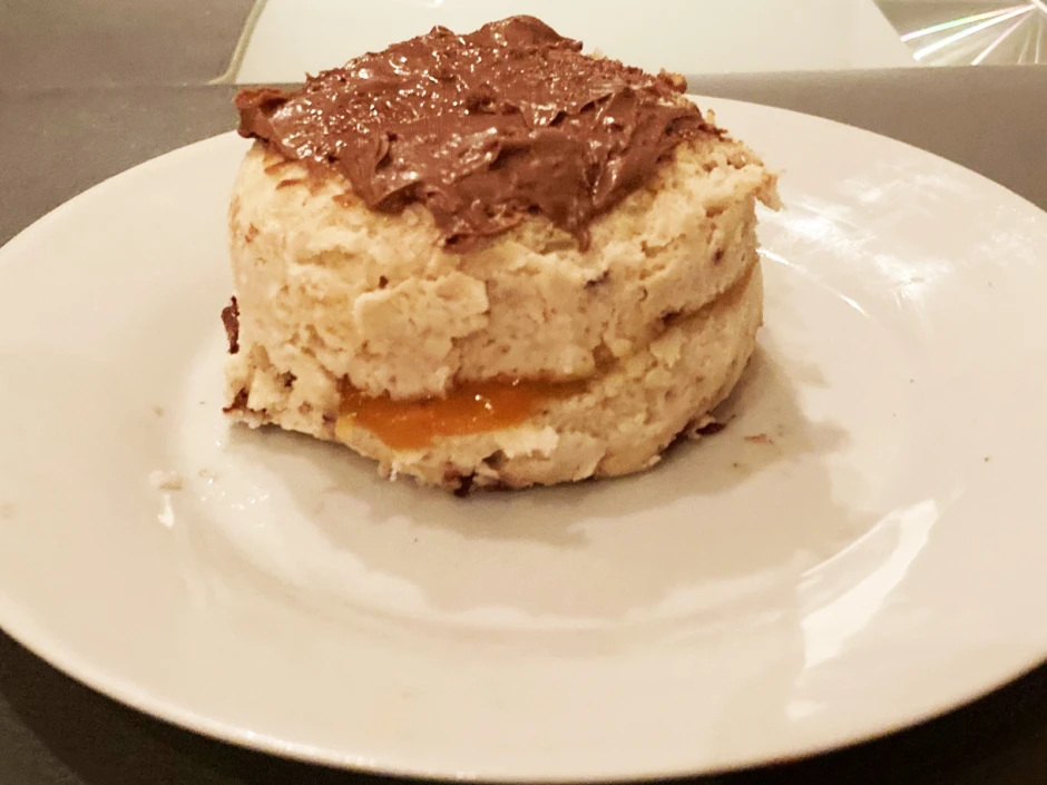 Mandel Tassenkuchen aus der Mikrowelle