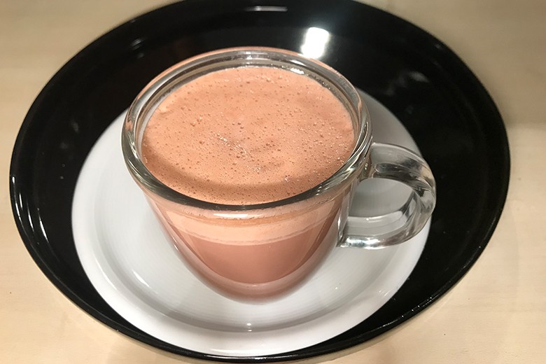 Cremige Schokolade mit Süßkartoffel