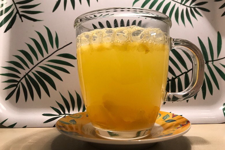 Heiße Orange