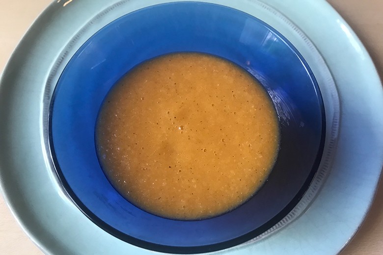 Orangen-Süßkartoffel-Dessert