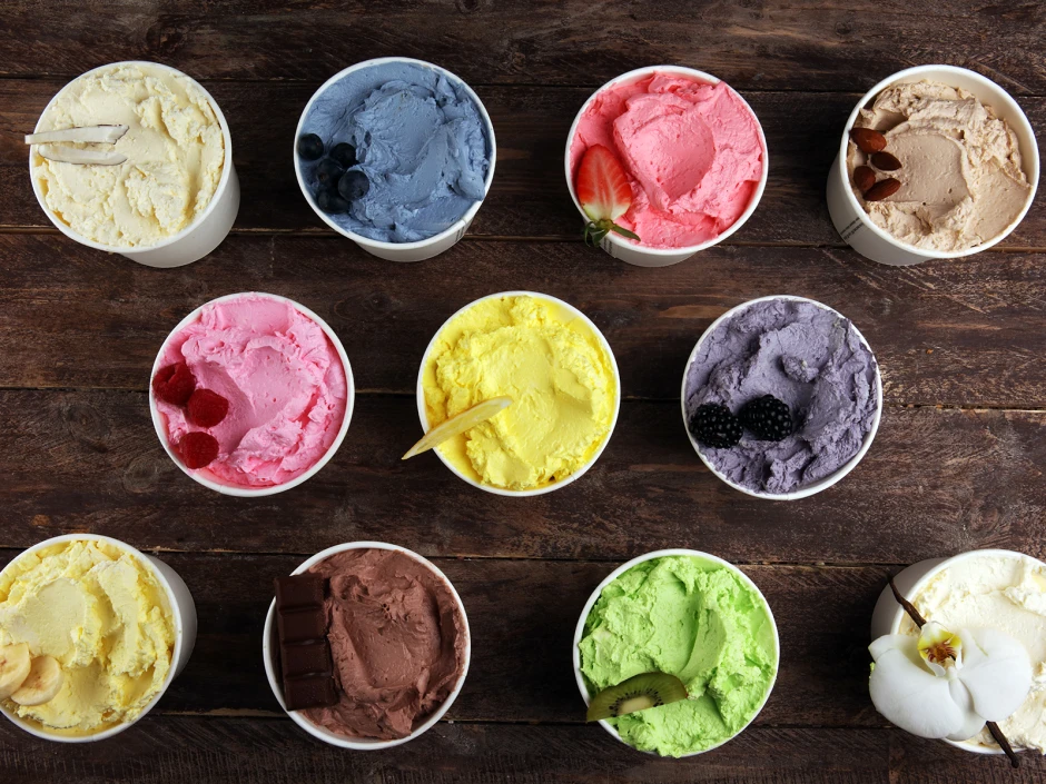 Italienische Eiscreme