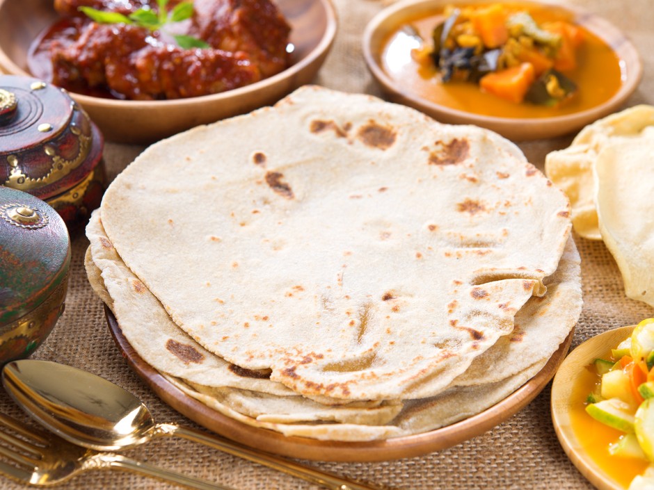 Grundrezept Chapatis