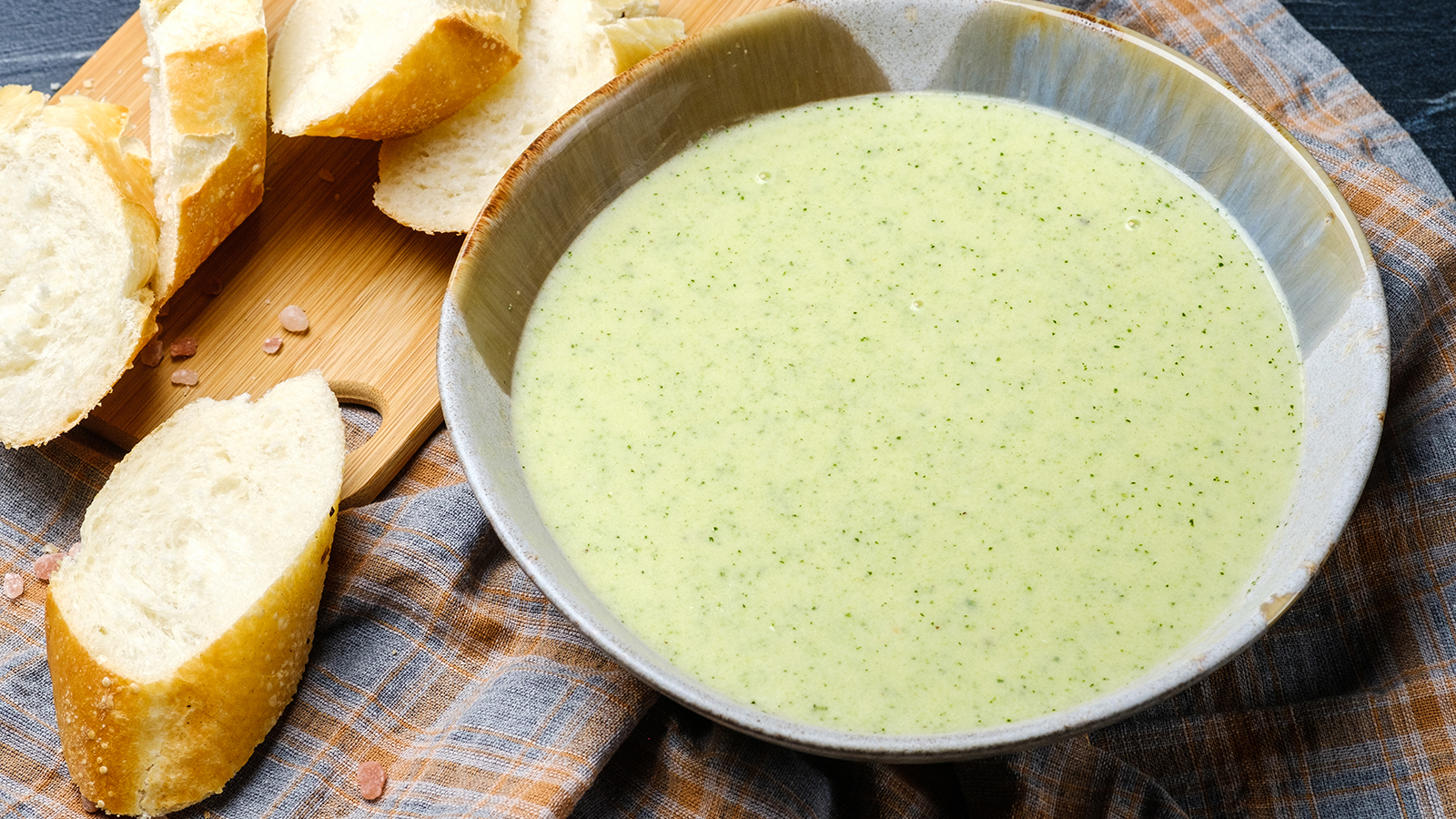 Zuchinicremesuppe