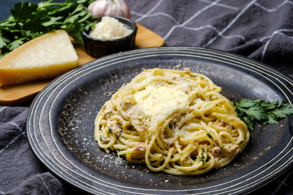 Thunfisch-Spaghetti