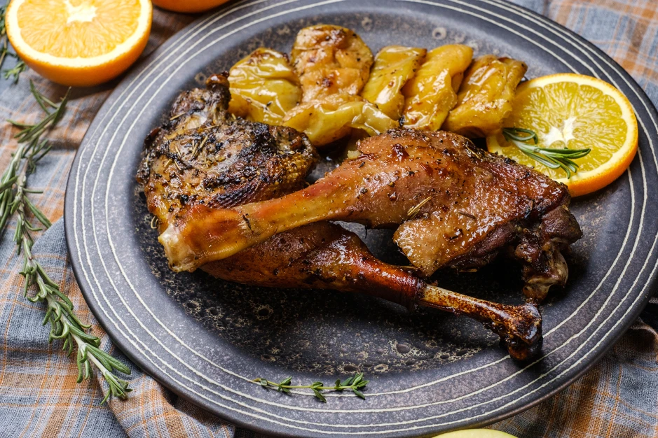 G&auml;nsekeulen im Backofen