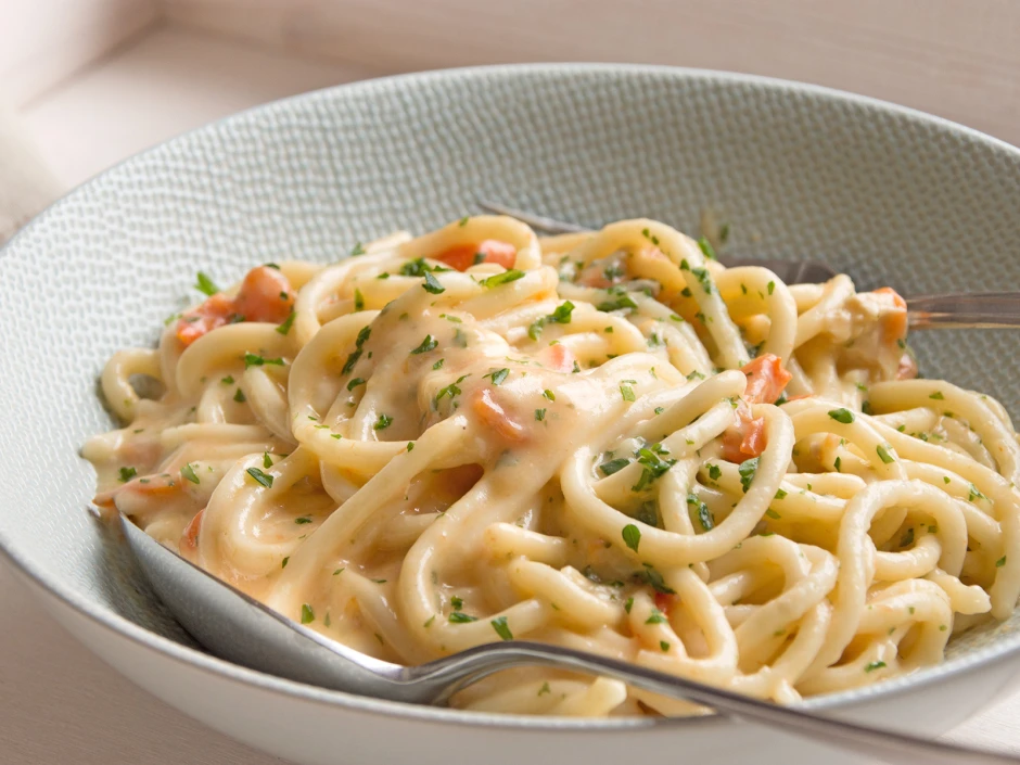 Gorgonzolasauce mit Tomaten
