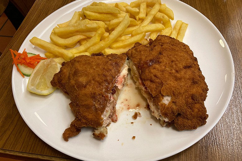 Cordon Bleu mit Camembert