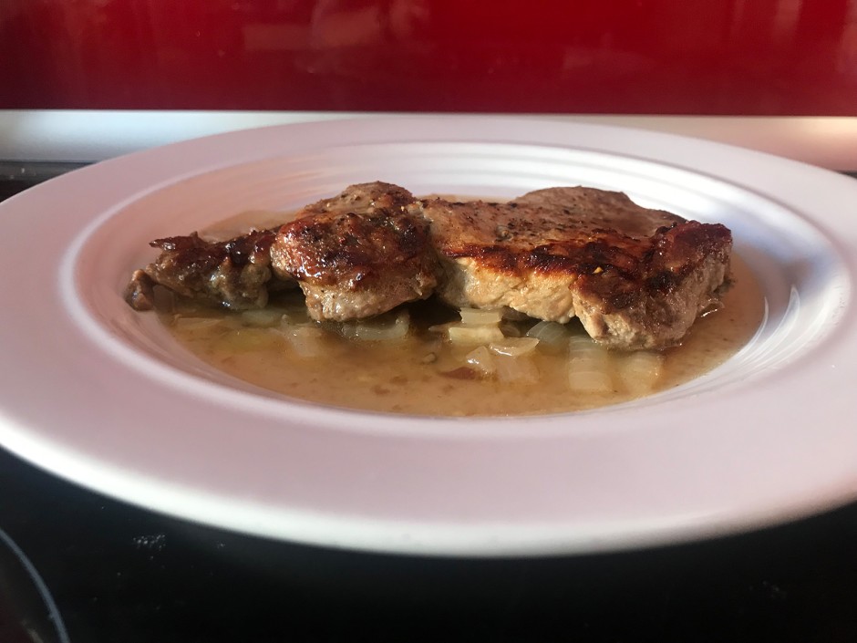 Schweinesteaks aus dem Backofen