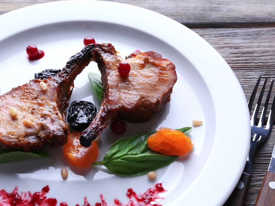 Gegrillte Lammsteaks