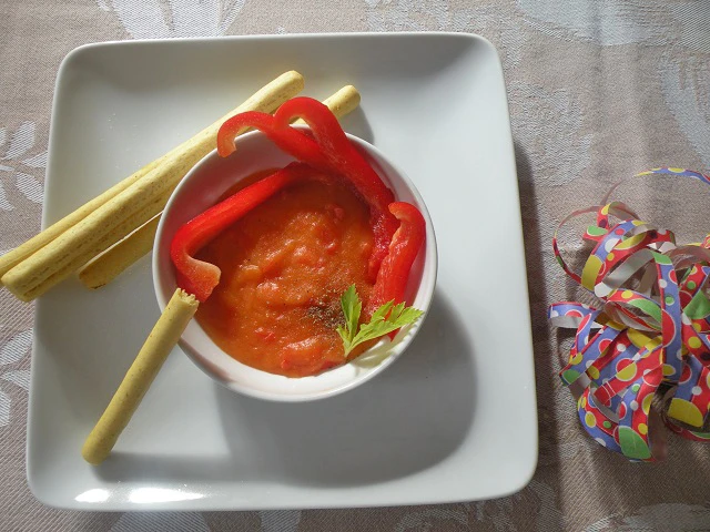 Paprika-Erd&auml;pfel-Dip