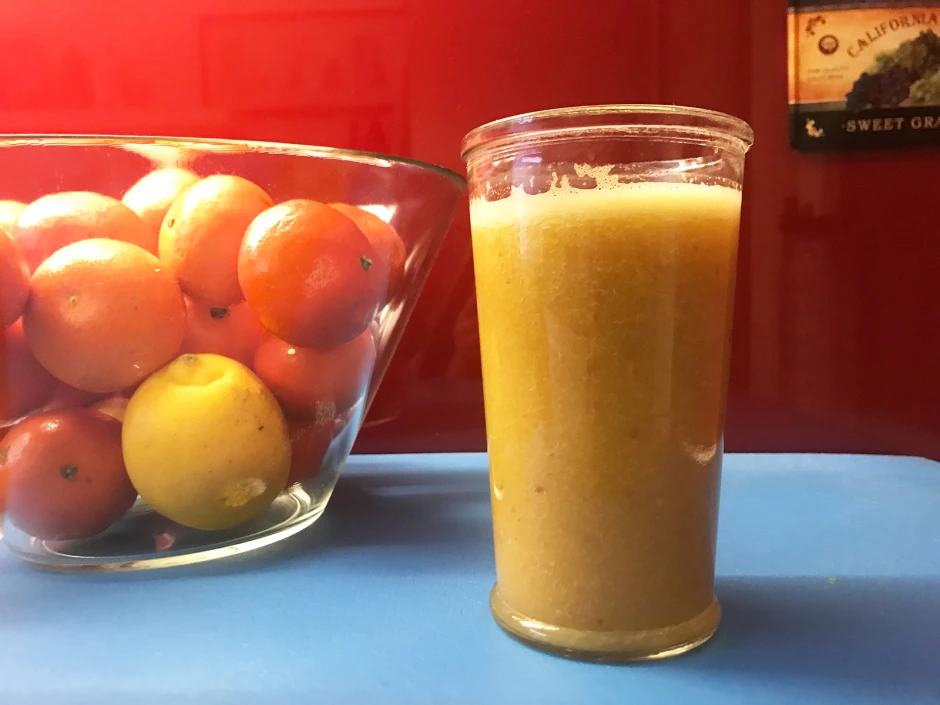 Orangen-Tee-Drink