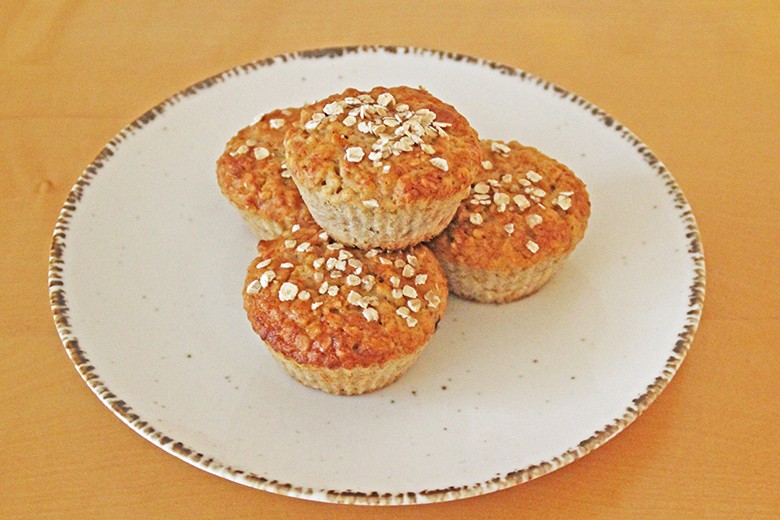 Haferflockenmuffins