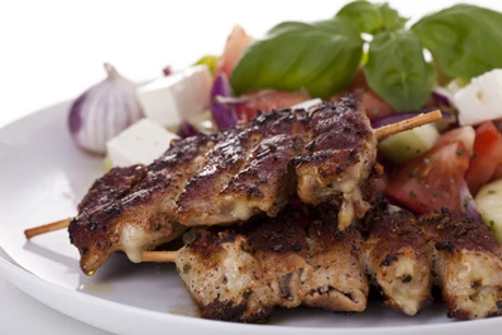 W&uuml;rzige Gyros-Spie&szlig;e