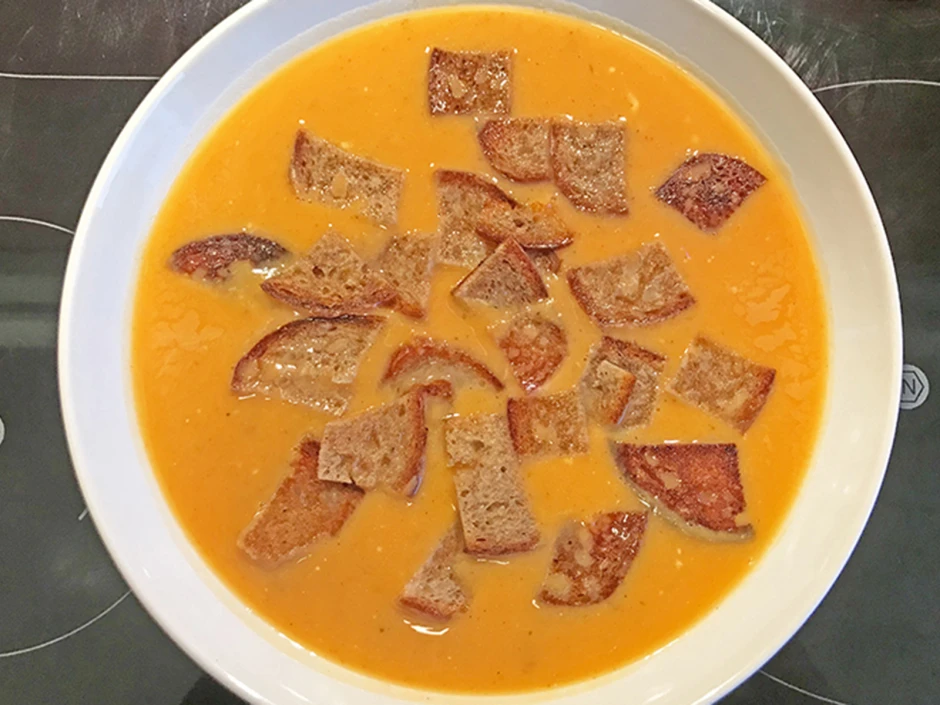 S&uuml;&szlig;kartoffelsuppe