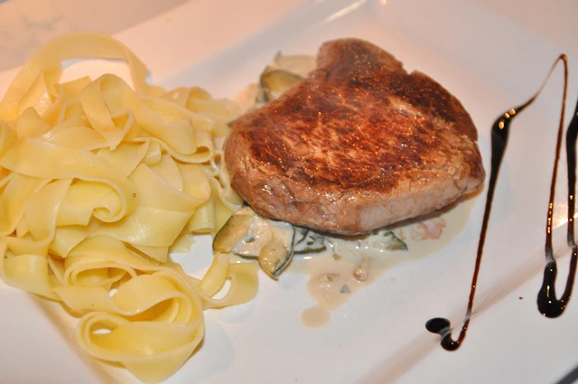 Rinderfilet mit Tagliatelle