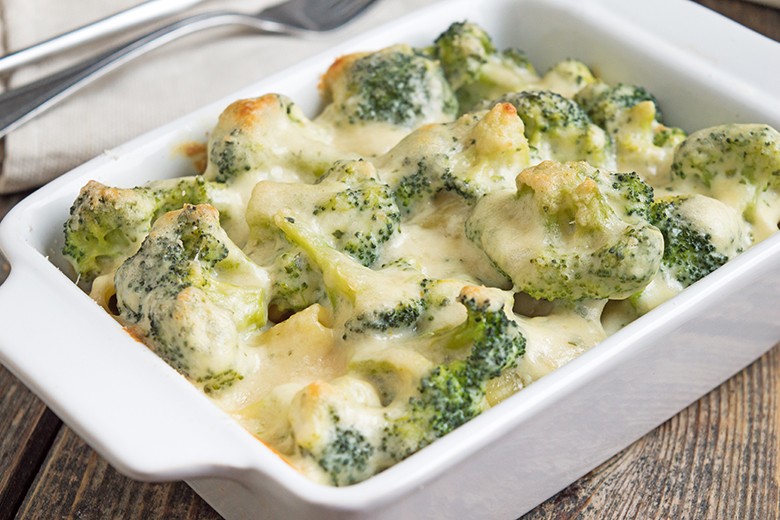 Gratinierter Broccoli