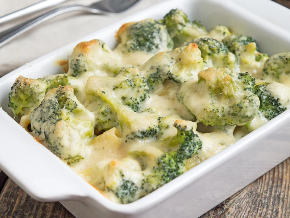 Gratinierter Broccoli