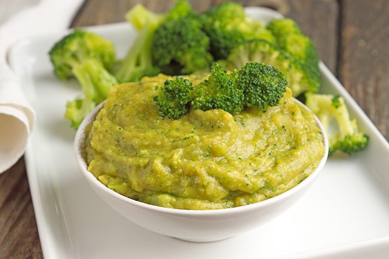 Brokkoli-Curry-Püree