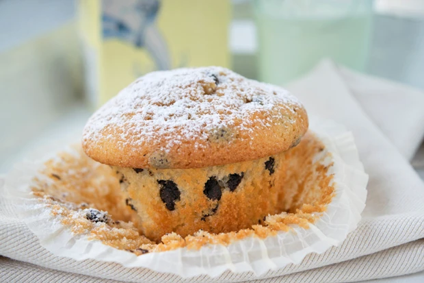 Bananen-Muffins mit Schokostückchen