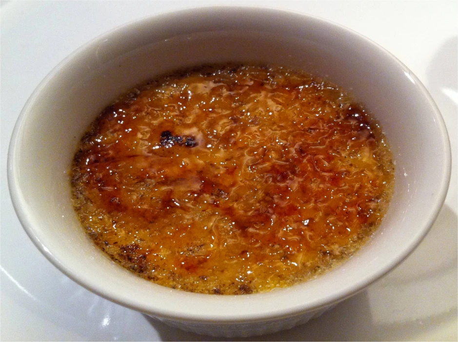 Creme Brulee von Zitronengras