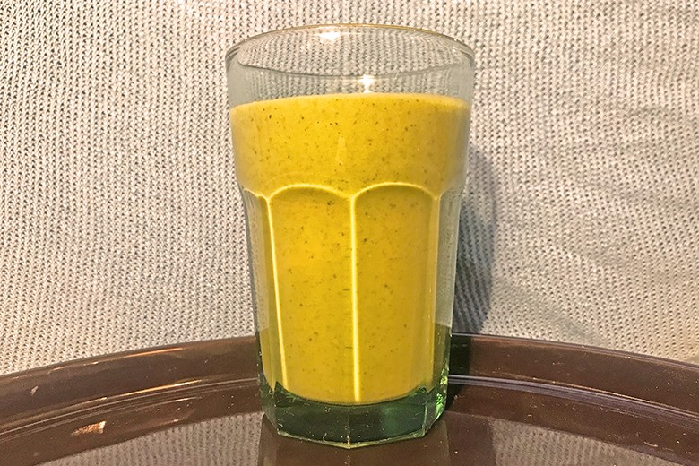 Spinat-Süßkartoffel-Kefir