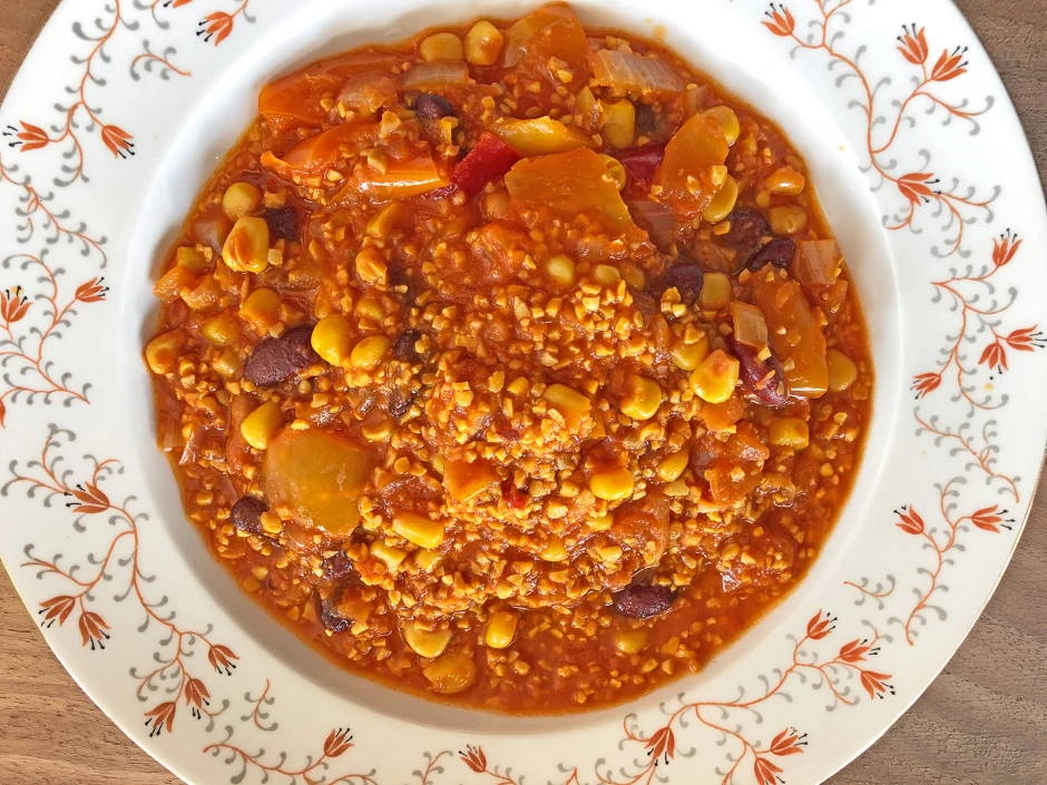 Orientalisches Linsen-Chili