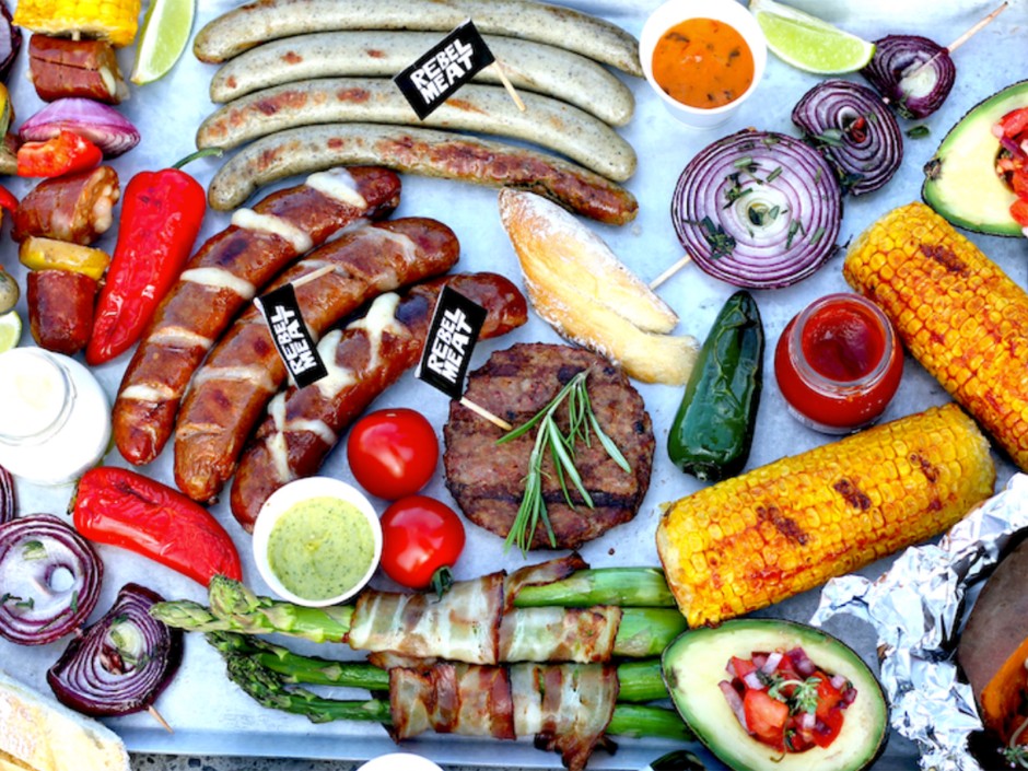 Bunte BBQ Platte