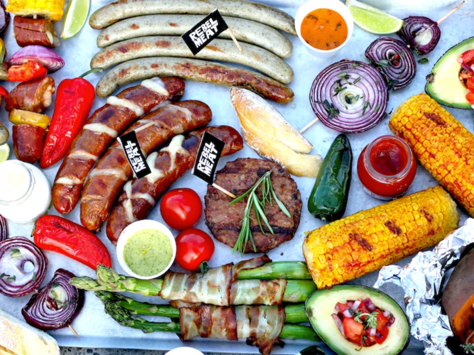 Bunte BBQ Platte