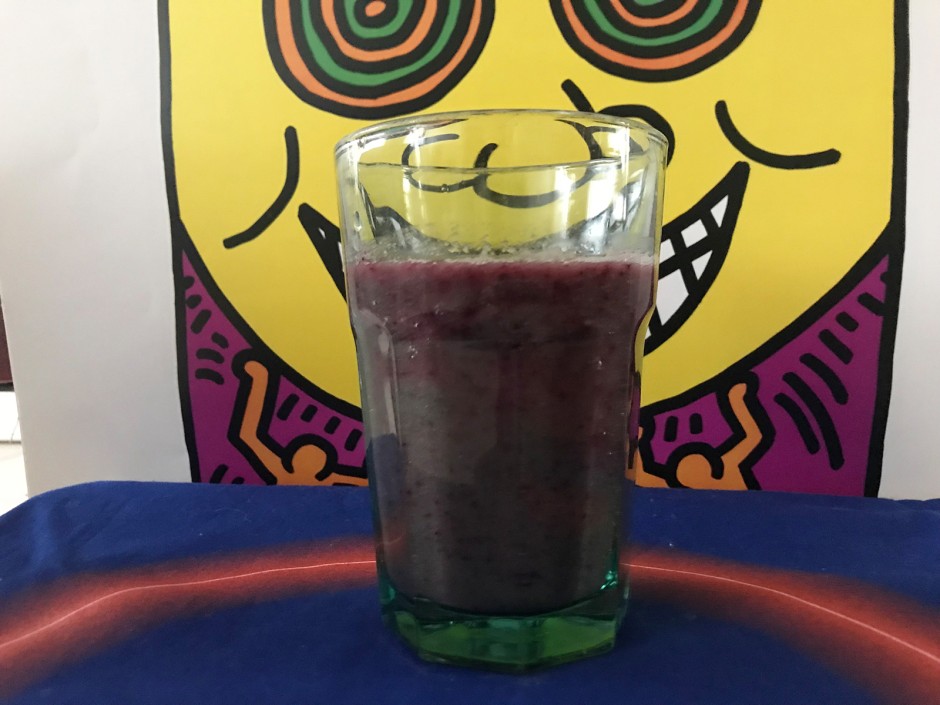 Eisberg-Heidelbeer-Smoothie