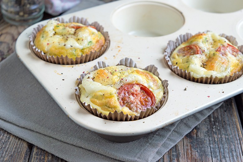 Schinken-Frittatas