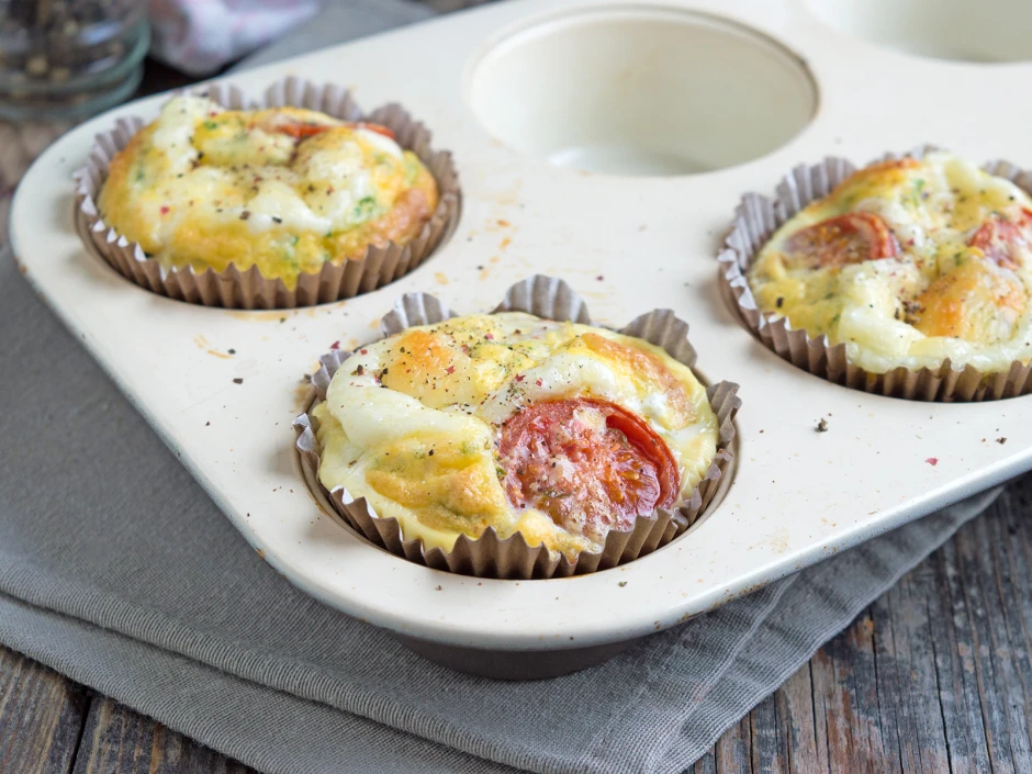 Schinken-Frittatas