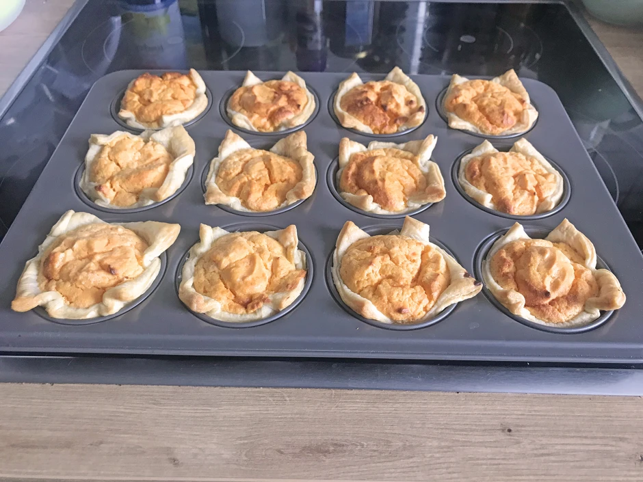 S&uuml;&szlig;kartoffel-Topfen-K&uuml;chelein