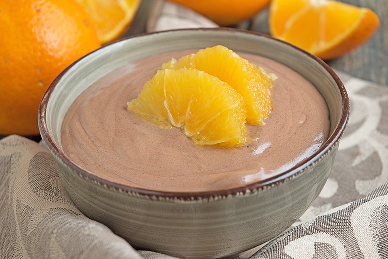 Orangen-Schoko-Mousse