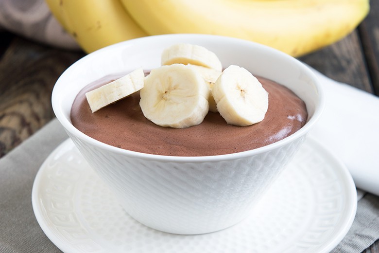 Schokoladen-Bananen-Mousse