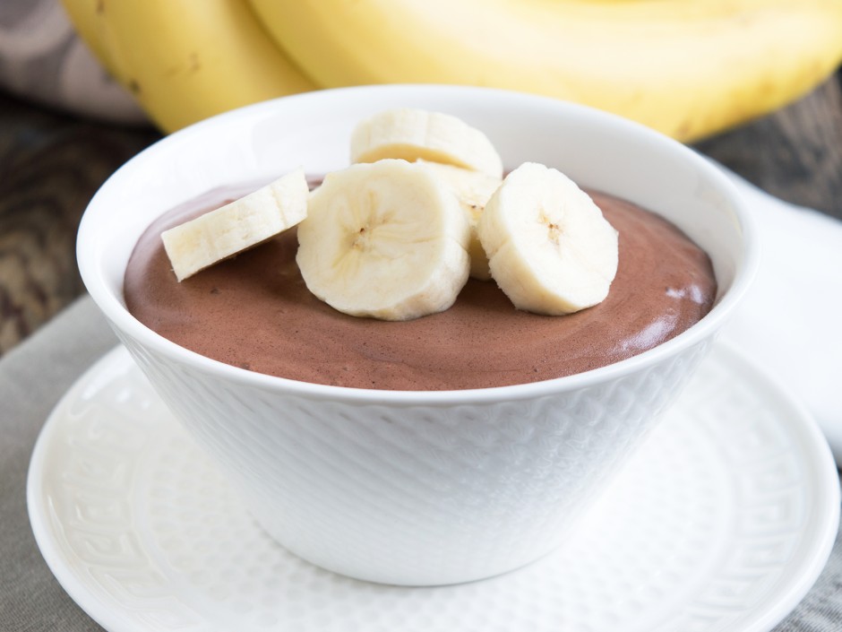 Schokoladen-Bananen-Mousse