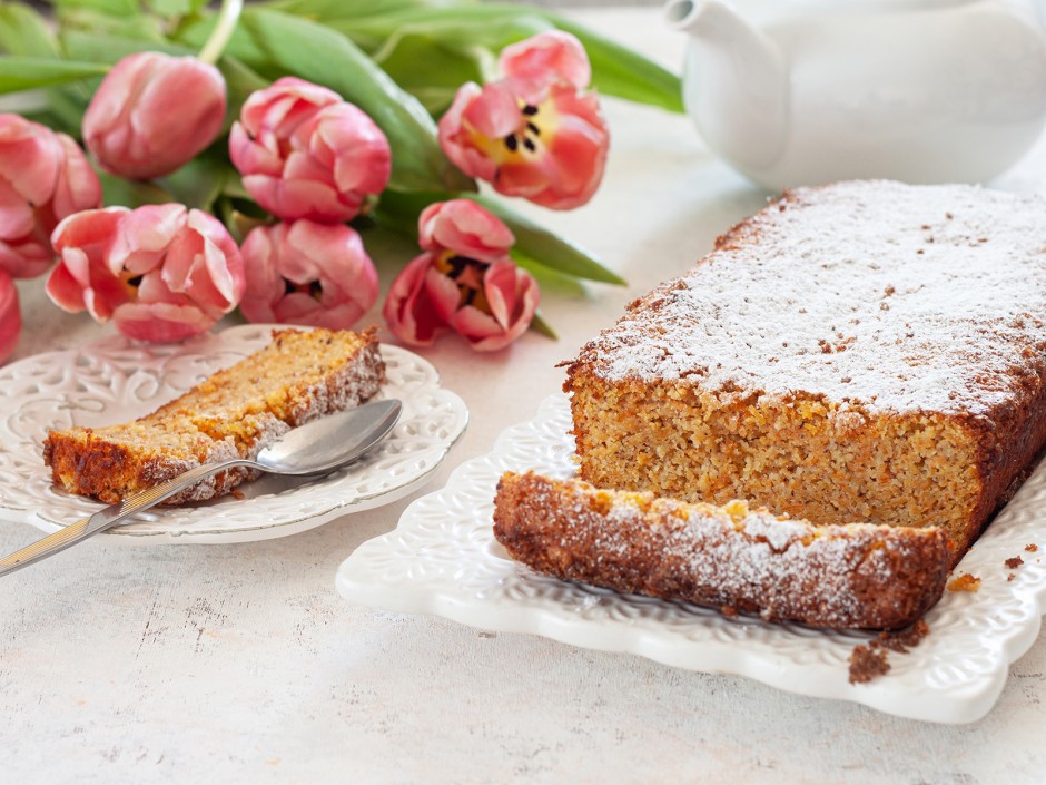 Karottenkuchen glutenfrei