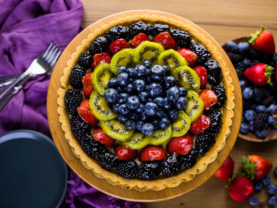Fruchtige Obsttorte