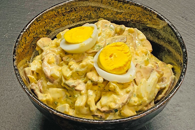Eier-Champignon-Salat
