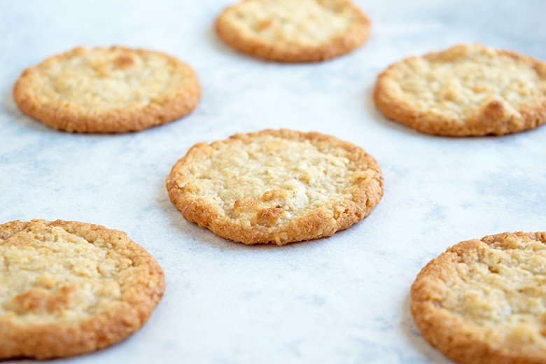Hafer - Nuss Cookies