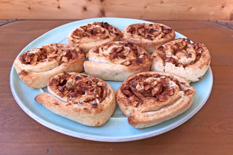 Apfel-Zimt-Schnecken