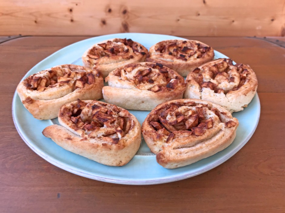 Apfel-Zimt-Schnecken