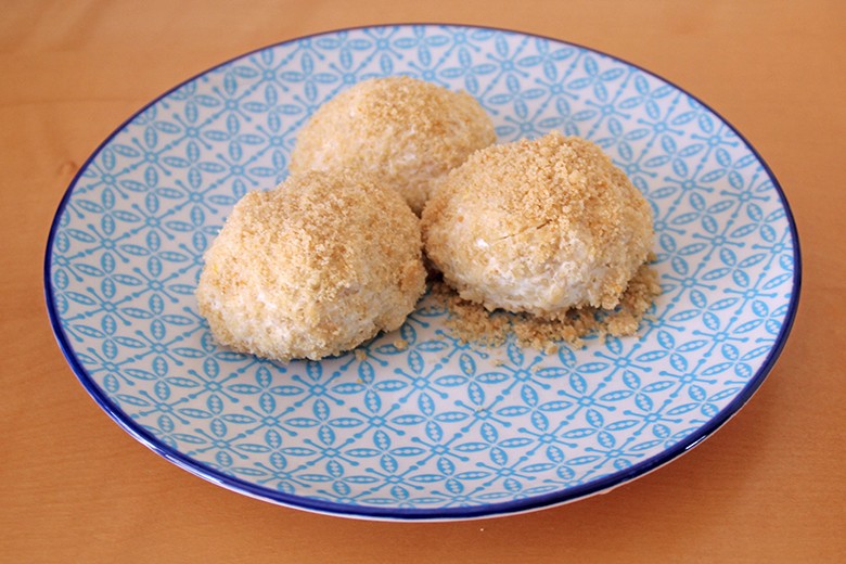 Topfenknödel mit Haferflocken aus dem Dampfgarer