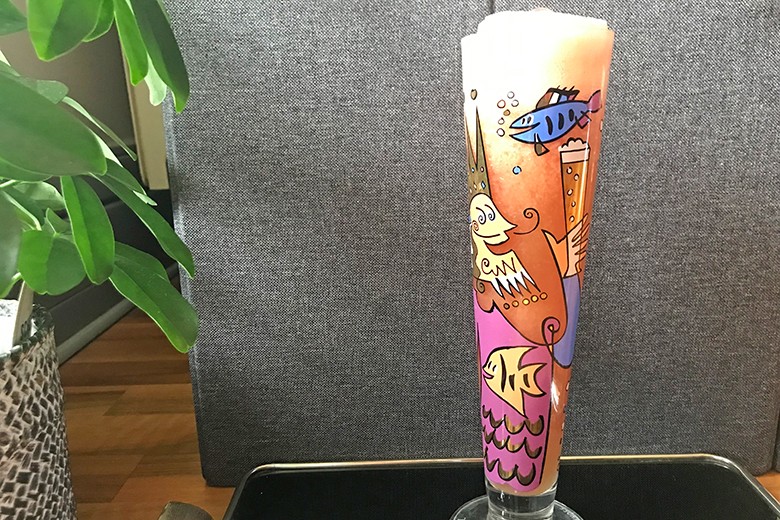 Weißbier mit Grapefruit